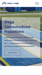 Mobile Screenshot of miary-wagi.com.pl