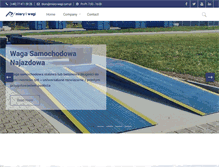 Tablet Screenshot of miary-wagi.com.pl